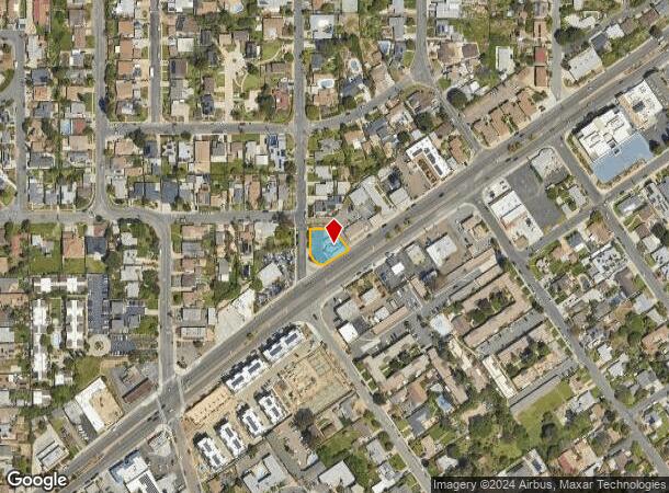  7700 University Ave, La Mesa, CA Parcel Map