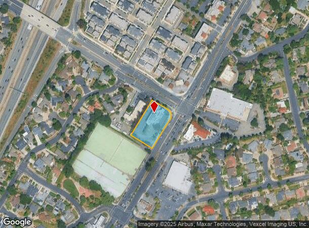  16400 Lark Ave, Los Gatos, CA Parcel Map