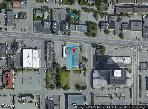  206 E Fireweed Ln, Anchorage, AK Parcel Map