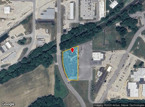  198 S Newton St, Jasper, IN Parcel Map