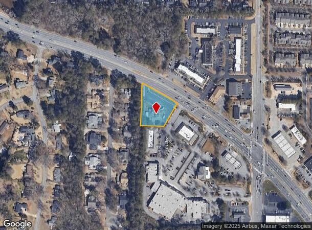 70 W Crossville Rd, Roswell, GA Parcel Map