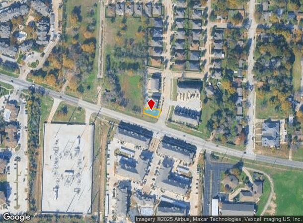  101 Springtree St, Denton, TX Parcel Map
