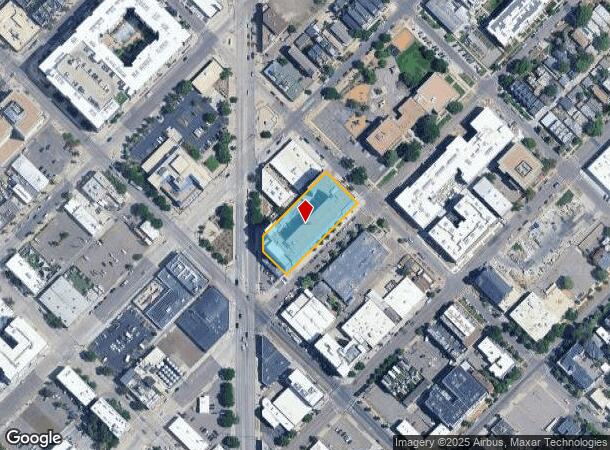  2321 Arapahoe St, Denver, CO Parcel Map