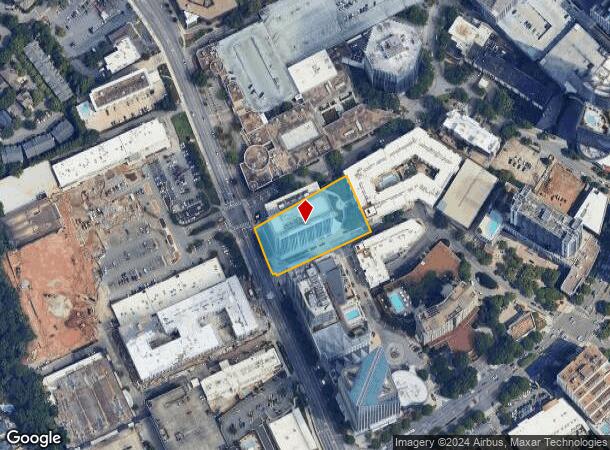  3333 Piedmont Rd Ne, Atlanta, GA Parcel Map