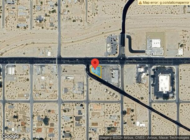  72115 29 Palms Hwy, Twentynine Palms, CA Parcel Map