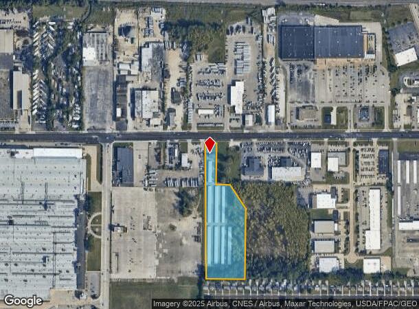 11395 Brookpark Rd, Cleveland, OH Parcel Map