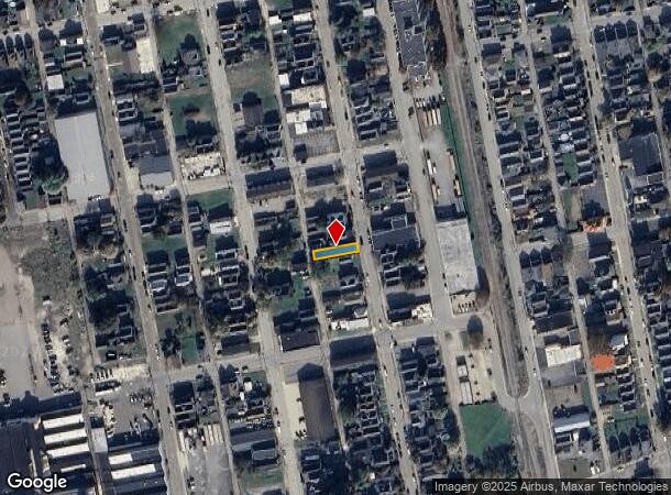 1421 1/2 5Th Ave, New Kensington, PA Parcel Map