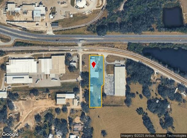 2020 Moores Ln, Mulberry, FL Parcel Map