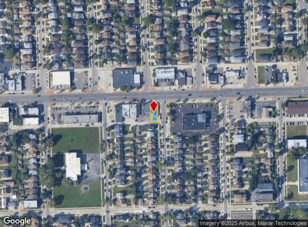  10401 W Warren Ave, Dearborn, MI Parcel Map