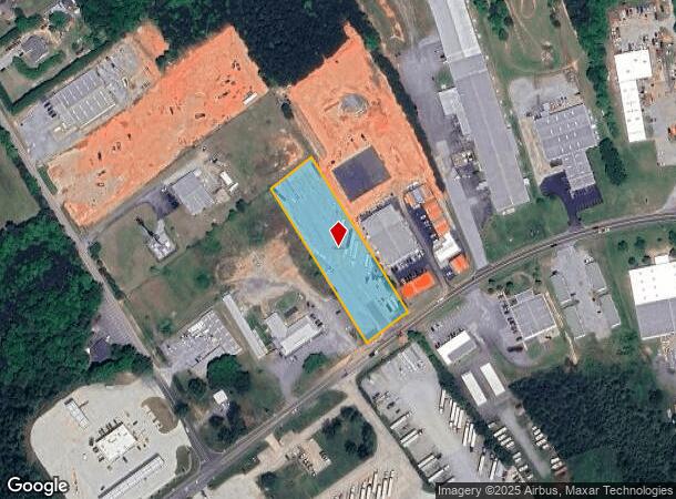  2125 Highway 292, Inman, SC Parcel Map