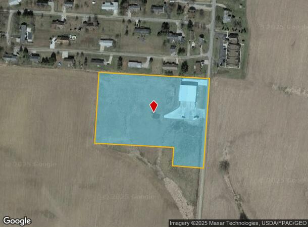 1089 Carpenter Rd, Albany, OH Parcel Map
