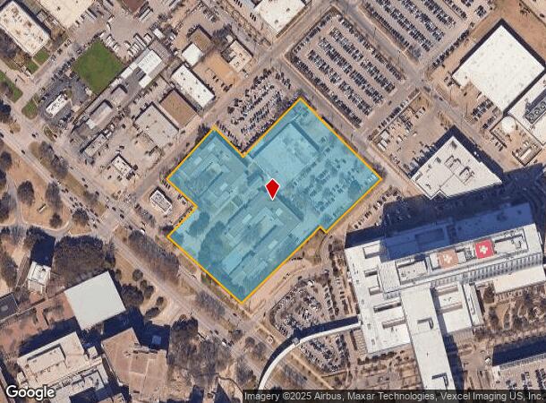  5320 Harry Hines Blvd, Dallas, TX Parcel Map