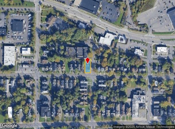  1425 Fayette East & Maple St, Syracuse, NY Parcel Map