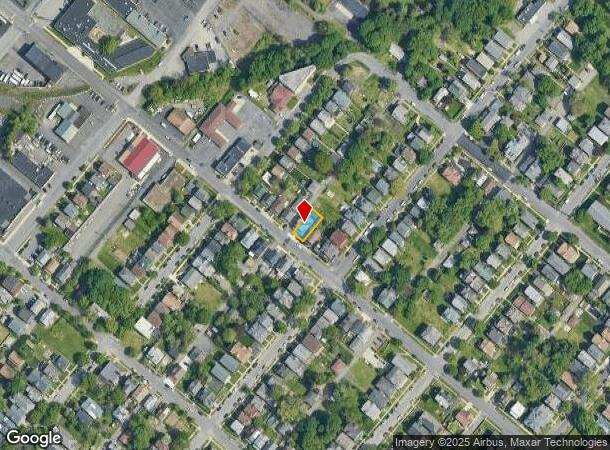  817 Ash St, Scranton, PA Parcel Map