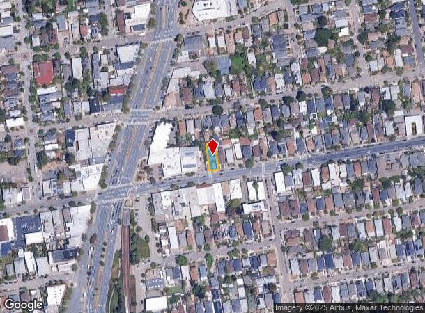  1859 Alcatraz Ave, Berkeley, CA Parcel Map