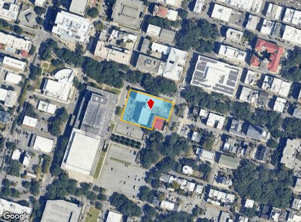 201 W Oglethorpe Ave, Savannah, GA Parcel Map