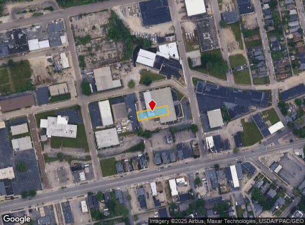  34 Folkerth St, Dayton, OH Parcel Map