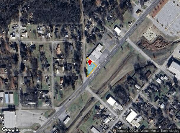  824 S Broadway St, Poteau, OK Parcel Map