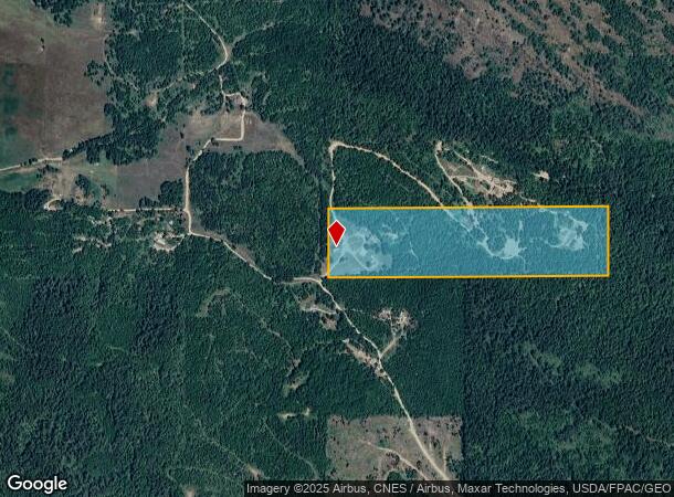  64 Sobriety Village Ln, Clark Fork, ID Parcel Map