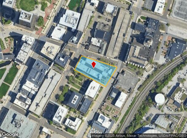  172 S Broadway St, Akron, OH Parcel Map