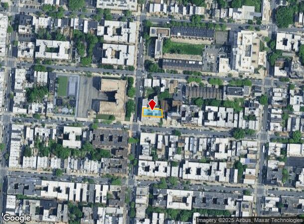  187 Rochester Ave, Brooklyn, NY Parcel Map
