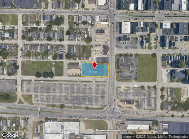  100 N Saint Joseph Ave, Evansville, IN Parcel Map