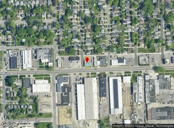  1411 E 9 Mile Rd, Ferndale, MI Parcel Map