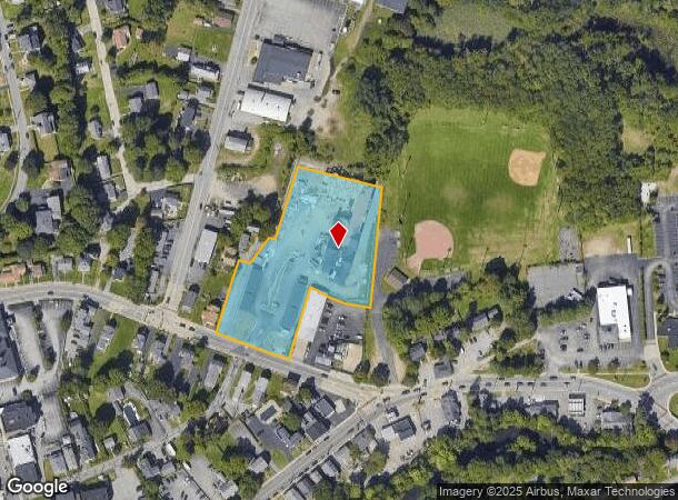  19 Canal St, Millbury, MA Parcel Map