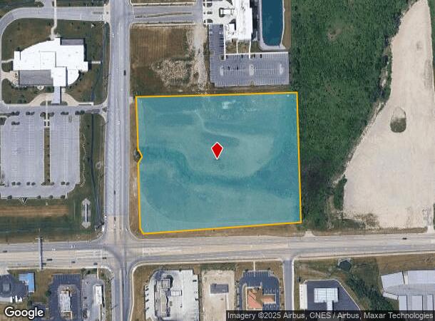 10500 Diebold Rd, Fort Wayne, IN Parcel Map
