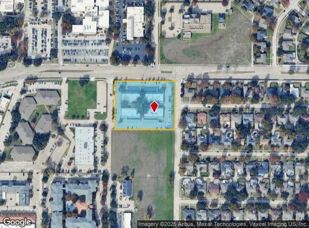  3700 W 15Th St, Plano, TX Parcel Map