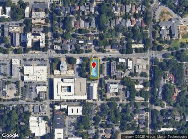  1115 Ponce De Leon Ave Ne, Atlanta, GA Parcel Map