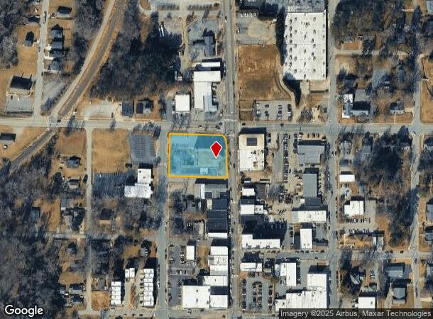 100 S Main St, Fuquay Varina, NC Parcel Map