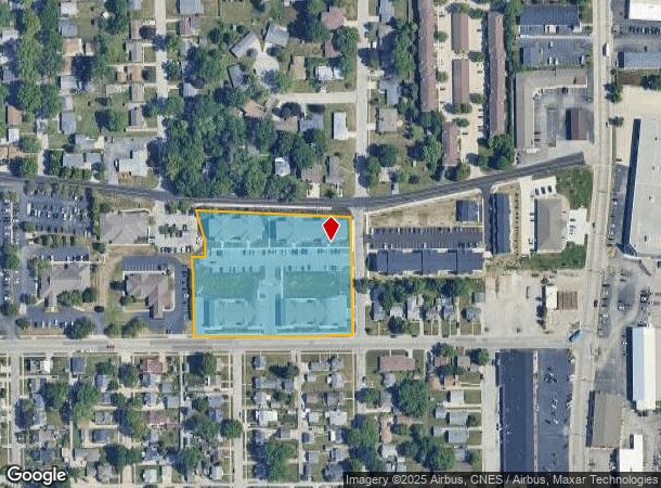  2930 Ferry St, Lafayette, IN Parcel Map