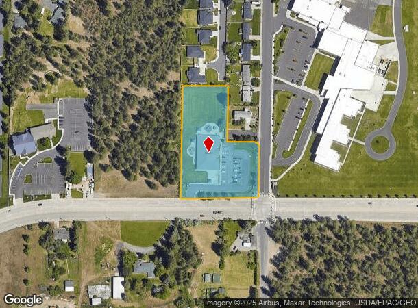  1625 E Farwell Rd, Spokane, WA Parcel Map