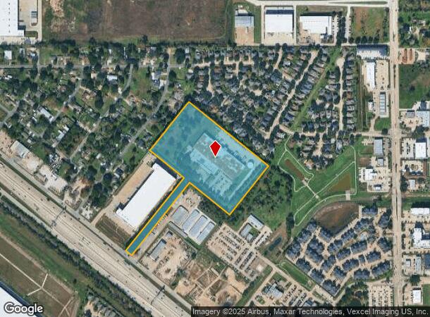 21400 Northwest Fwy, Cypress, TX Parcel Map
