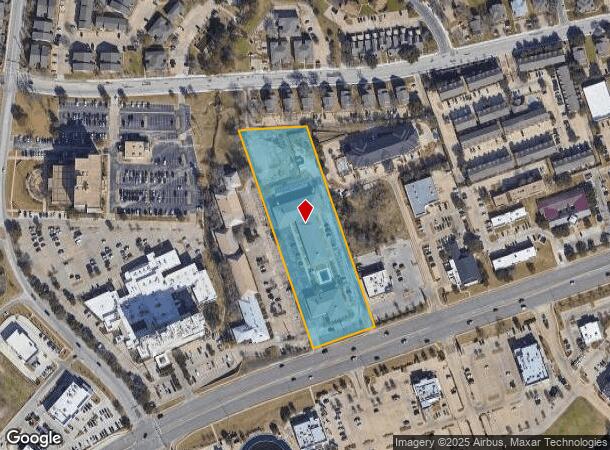 901 University Dr E, College Station, TX Parcel Map