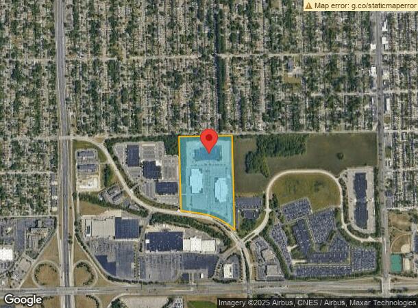  5800 Mercury Dr, Dearborn, MI Parcel Map