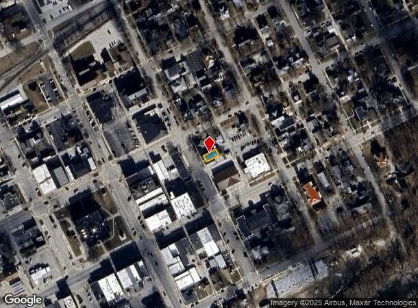  107 S Union St, Delphi, IN Parcel Map