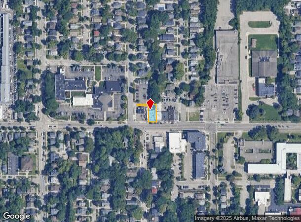  1307 Fulton St E, Grand Rapids, MI Parcel Map