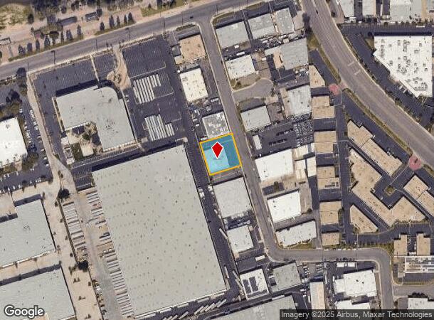  1265 N Grove St, Anaheim, CA Parcel Map