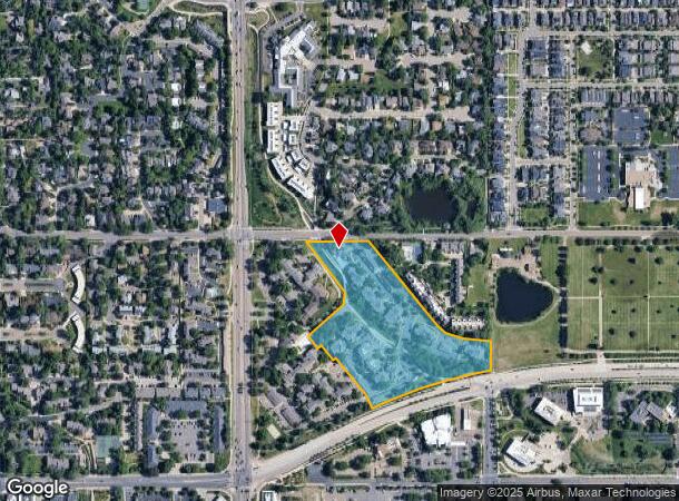 2850 Kalmia Ave, Boulder, CO Parcel Map