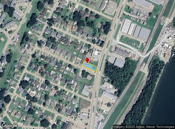 9596 Highway 23, Belle Chasse, LA Parcel Map