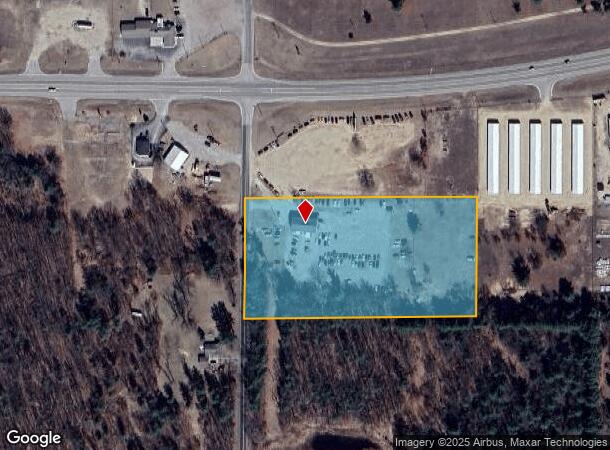 8930 Maple Hill Rd, Howard City, MI Parcel Map