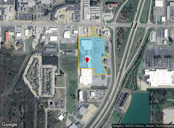  301 N Poplar St, Searcy, AR Parcel Map