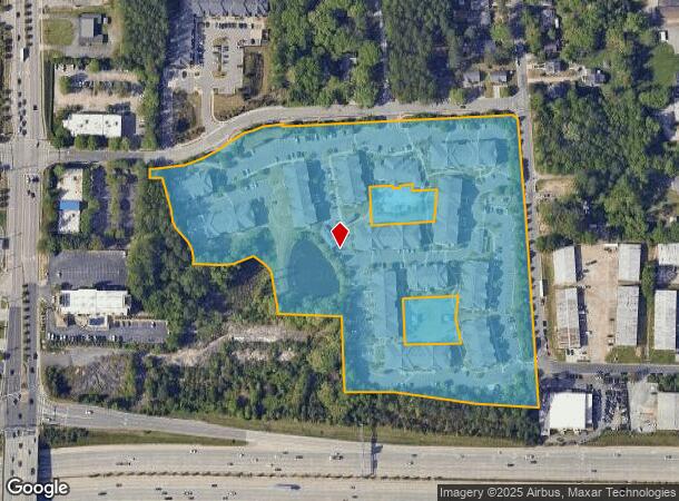 2951 Bertland Ave, Durham, NC Parcel Map