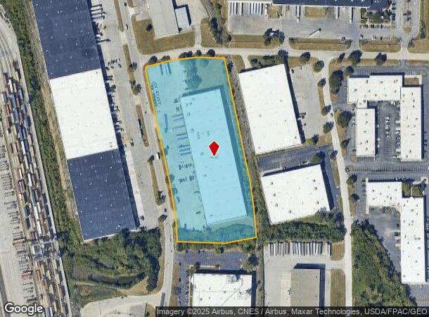 2190 Westbelt Dr, Columbus, OH Parcel Map