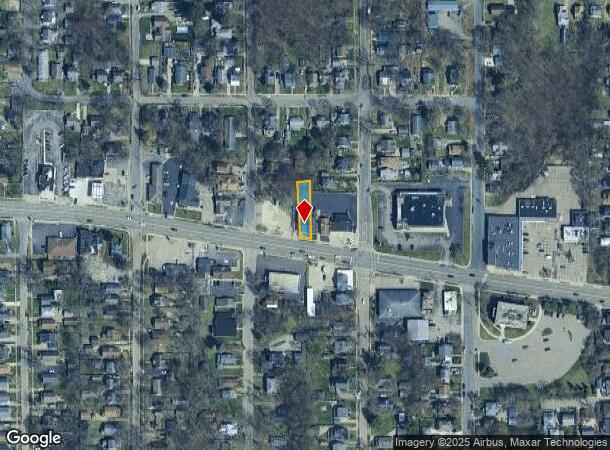  1820 W Main St, Kalamazoo, MI Parcel Map
