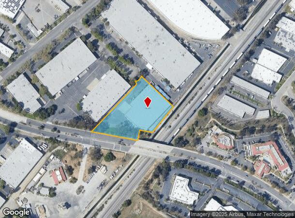  347 Enterprise Pl, Pomona, CA Parcel Map