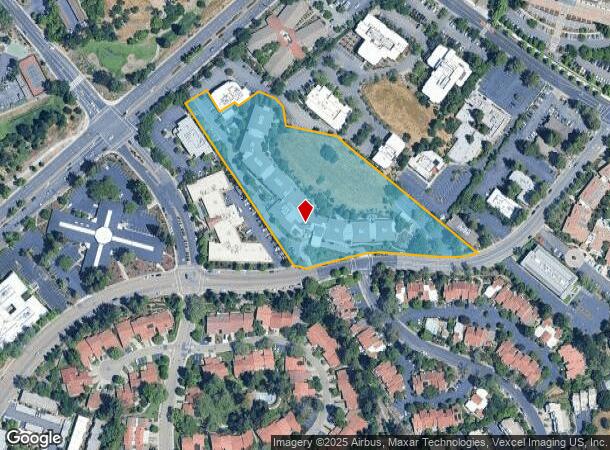  1400 Montego, Walnut Creek, CA Parcel Map