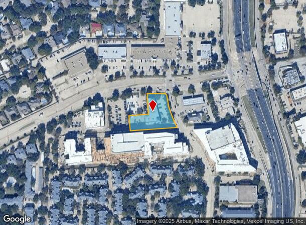 4460 Trinity Mills Rd, Dallas, TX Parcel Map